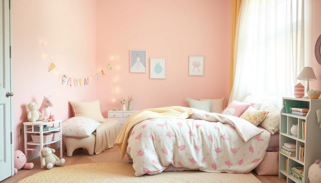 pastel bedroom color palette